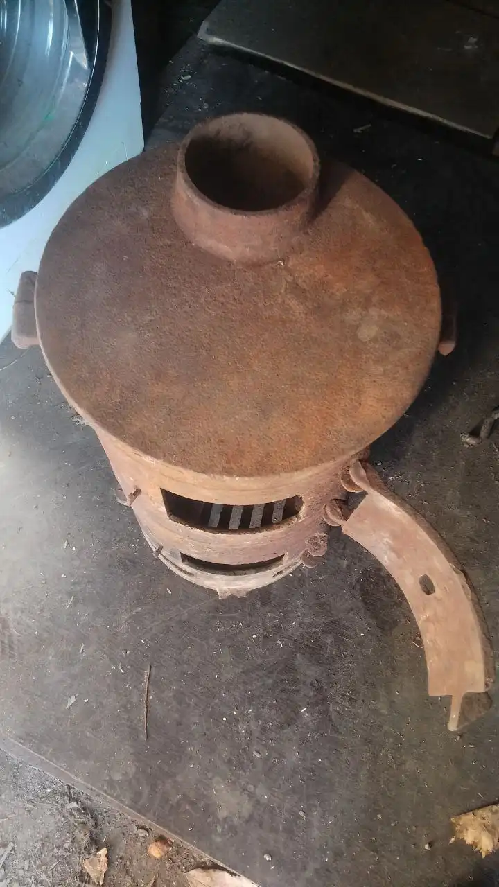 Печь буржуйка без дверки поддувало - Печи и отопление (Барахолка) в Владивосток
