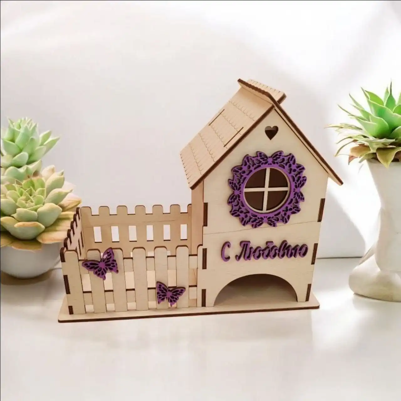 Чайный домик с конфетницей для кухни - Барахолка в Владивосток