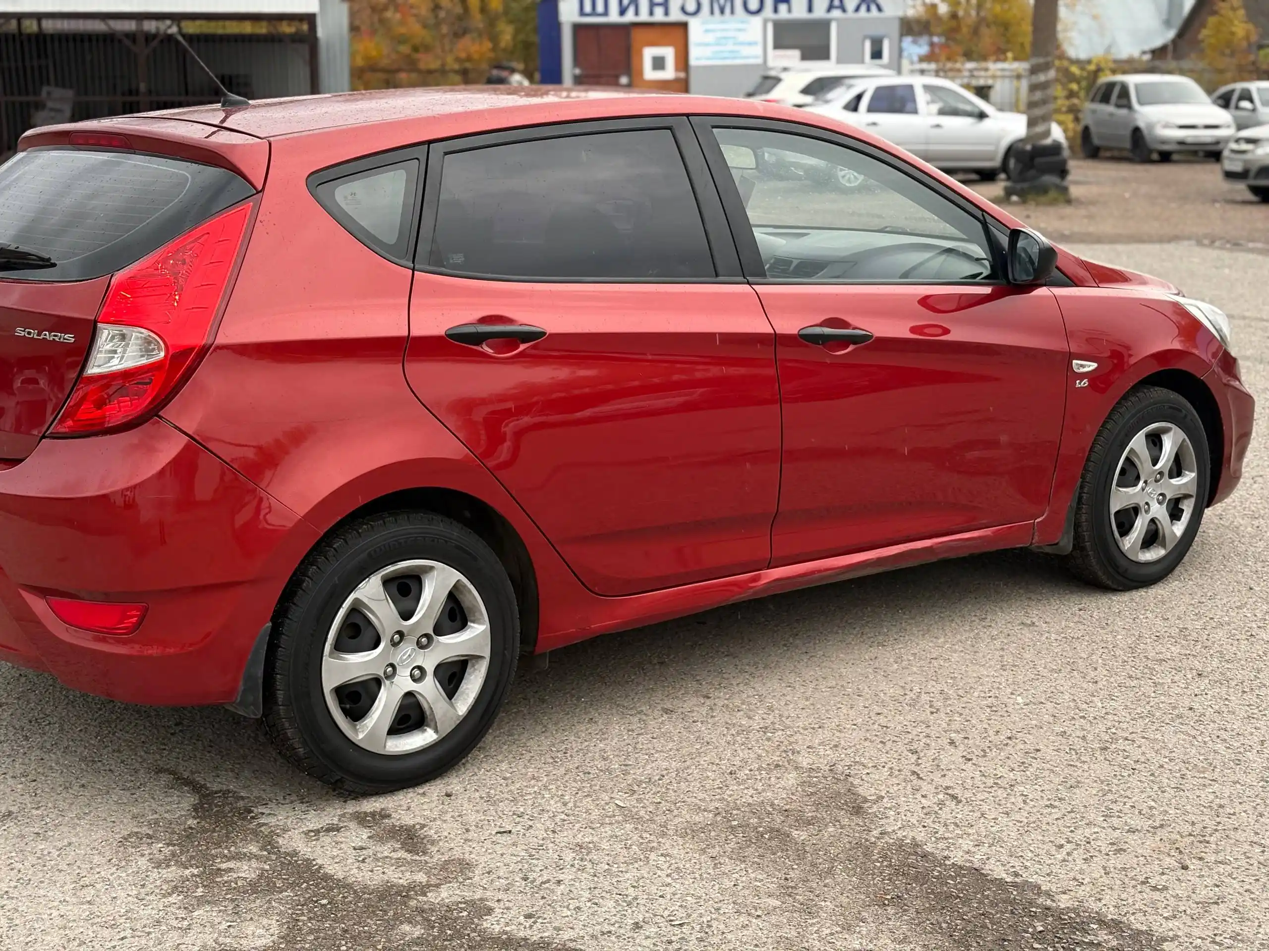 Hyundai Solaris 2012 года