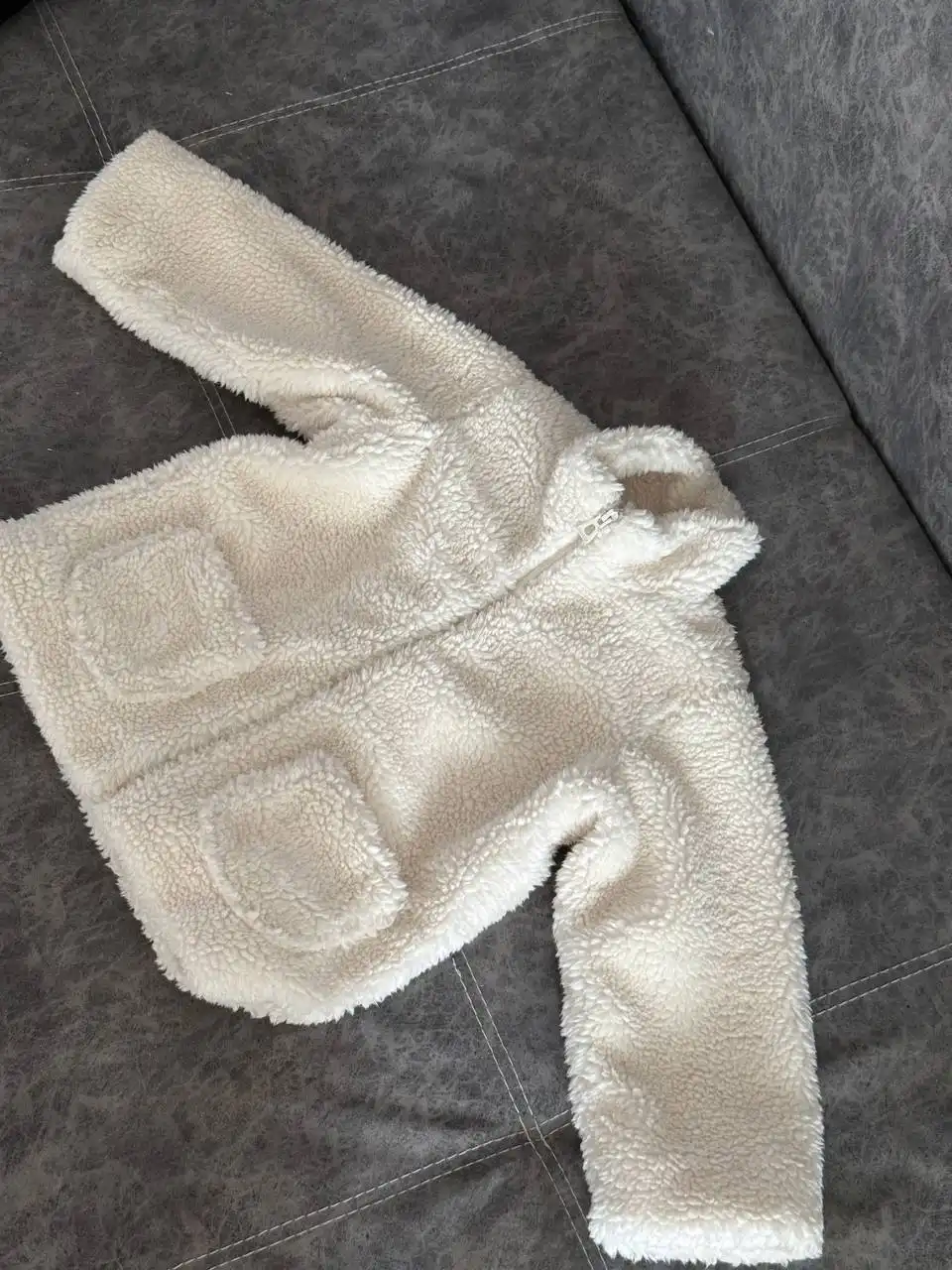 Шубка 80-92 см, не носили