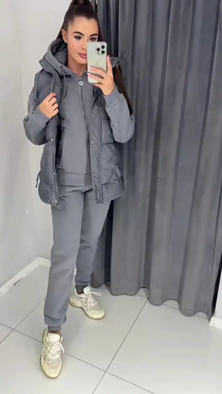 Спортивный костюм тройка на флисе