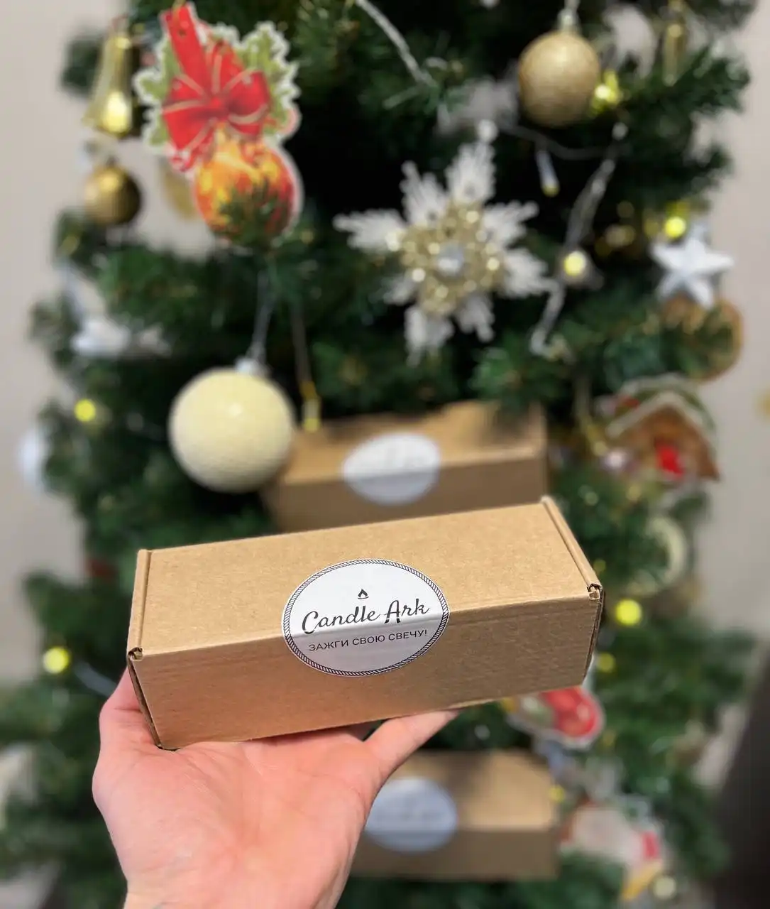 Свечной набор Candle Ark с тремя ароматами
