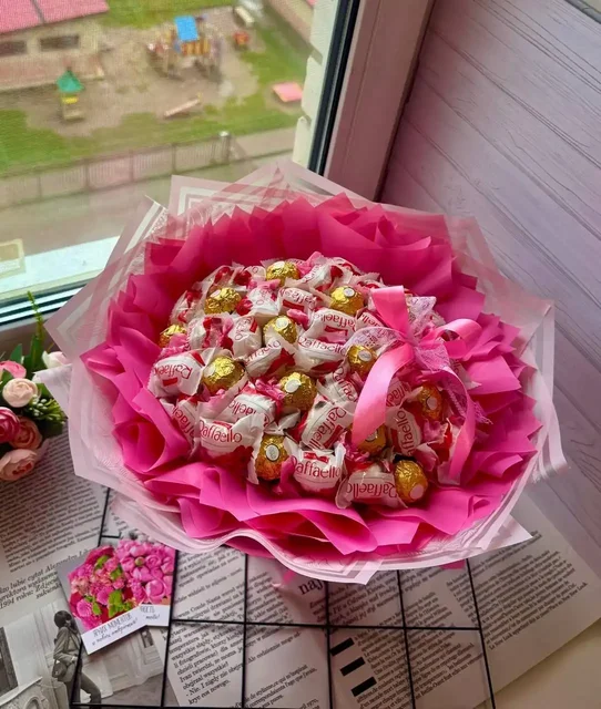 Букеты с Рафаэлло ручной работы - Рукоделие в Барнаул