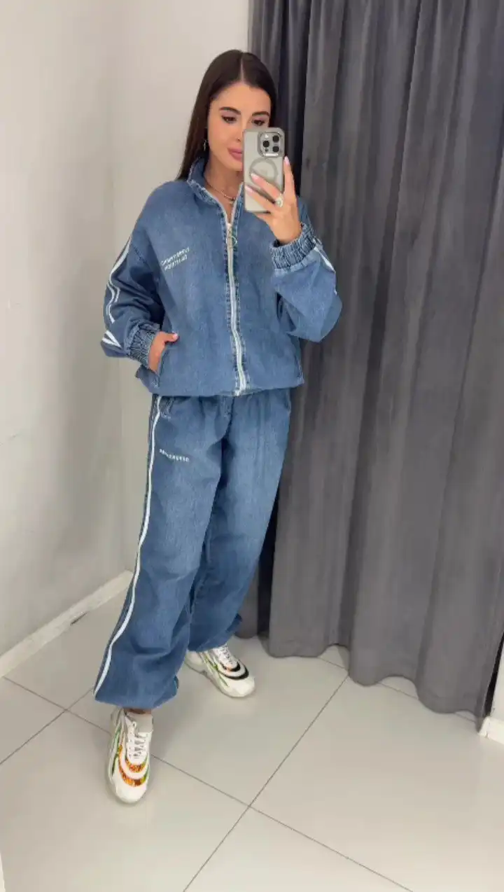 Джинсовый костюм двойка, размеры 42-58 - Одежда в Барнаул