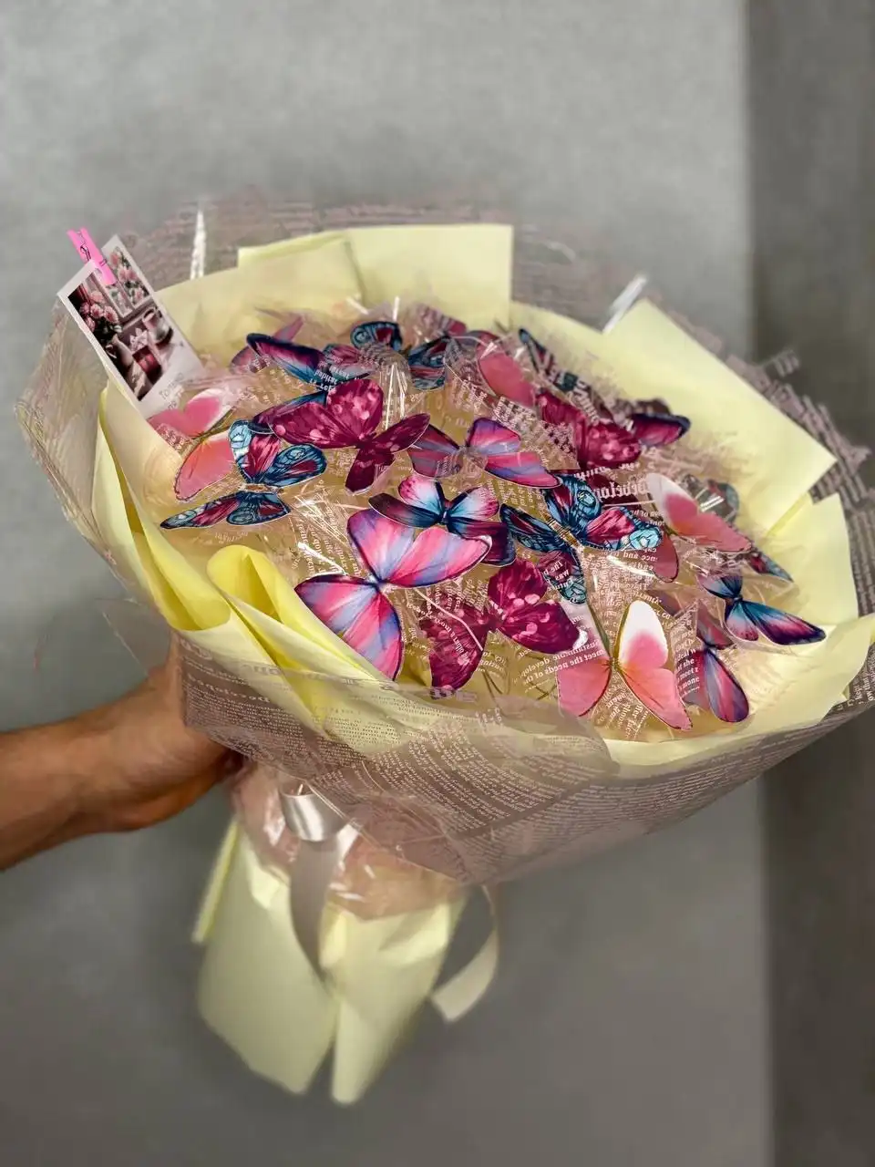 Декоративные букеты с бабочками - Рукоделие/Флористика (Хобби и отдых) в Барнаул