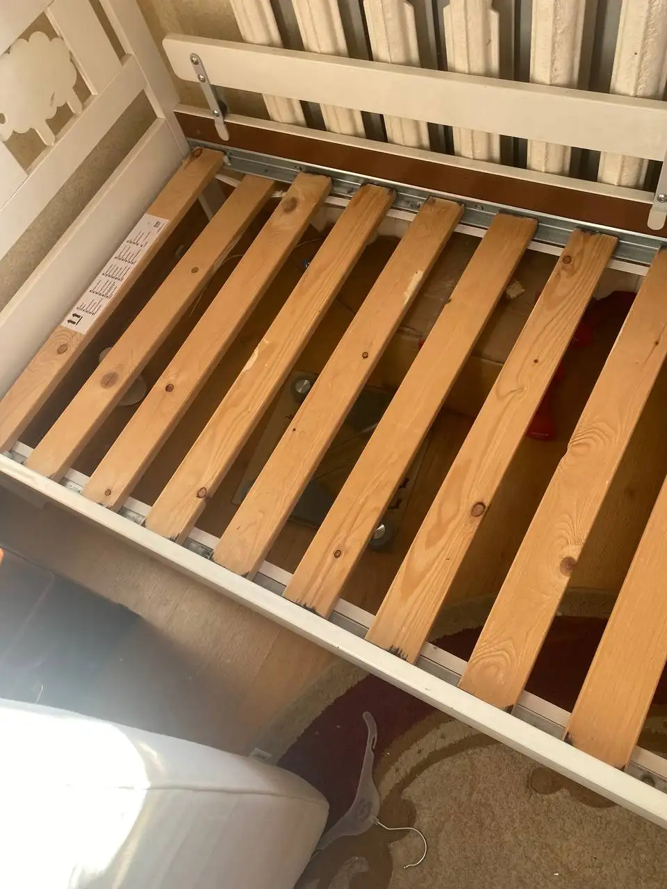 Продам детскую кроватку с матрасом из Икеи - Кроватки (Товары для детей) в Барнаул