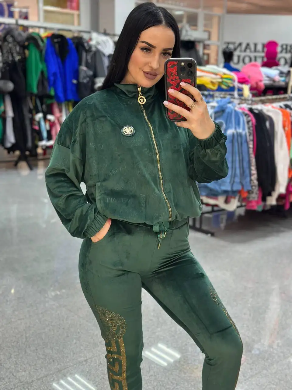 Велюровый костюм тройка, размеры 42-54 - Одежда в Барнаул