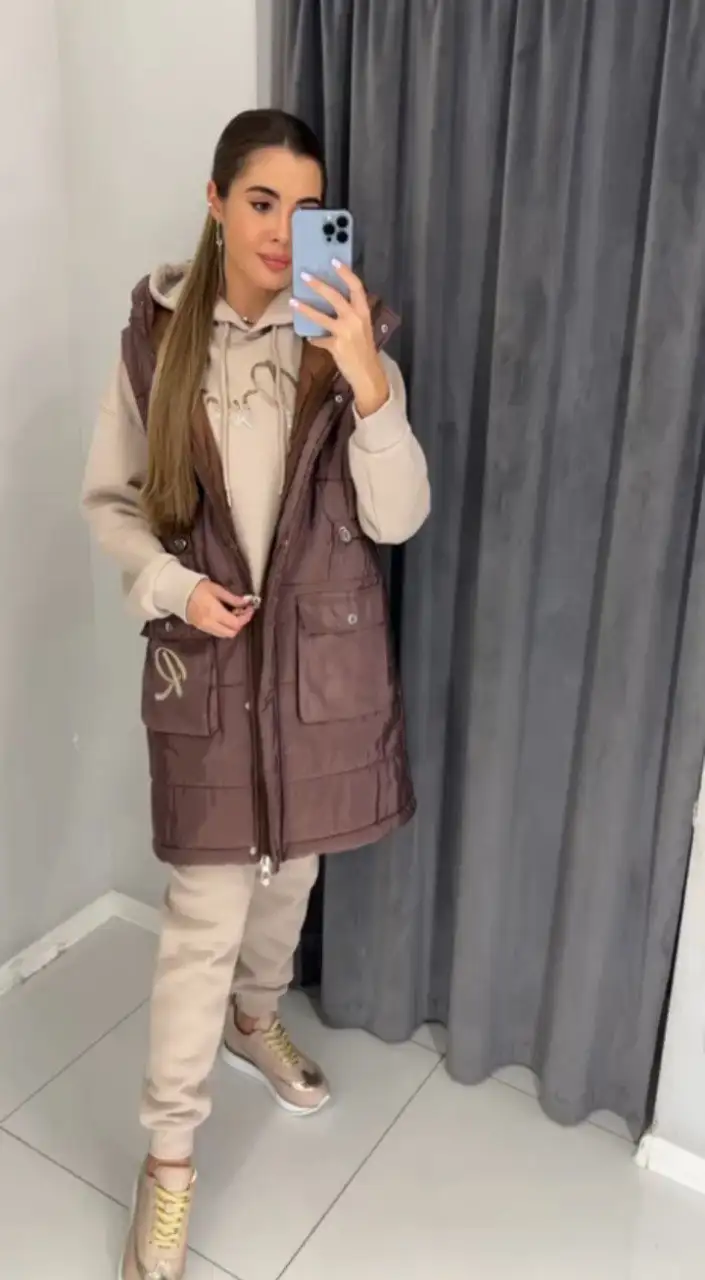 Спортивный костюм тройка на флисе - Спортивная одежда (Одежда) в Барнаул