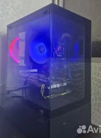 Компьютер с процессором Intel Core i5-7600K и видеокартой AMD Radeon RX 580 - Компьютеры и комплектующие (Электроника) в Барнаул