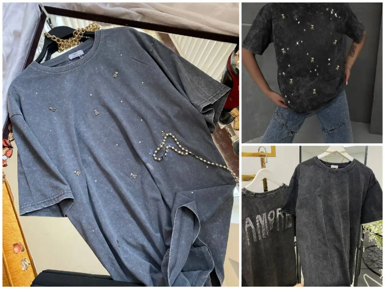 Футболки Oversize размера 42/48 - Одежда в Барнаул