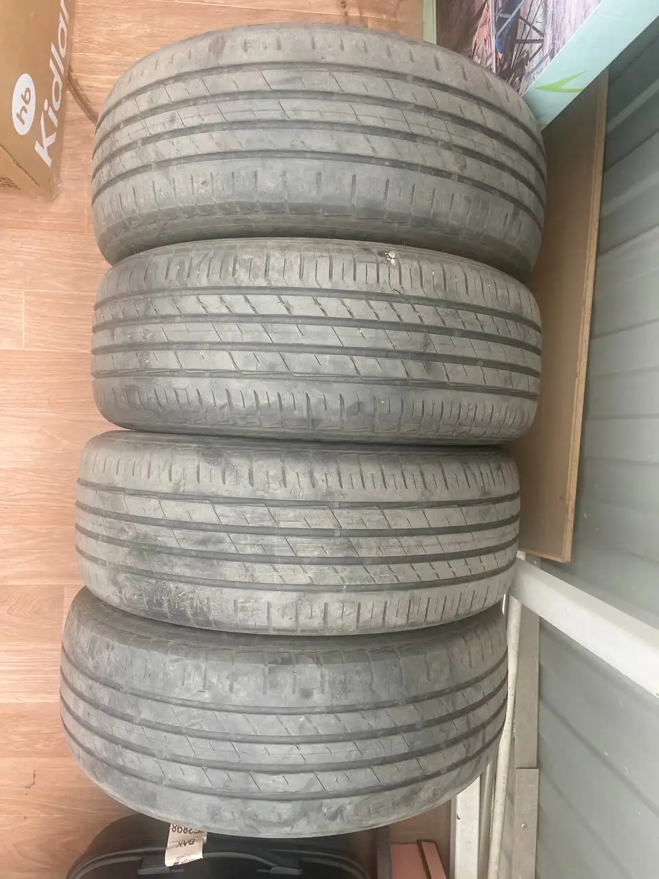 Летняя резина 185/55/15 в хорошем состоянии - Шины и диски (Авто) в Барнаул