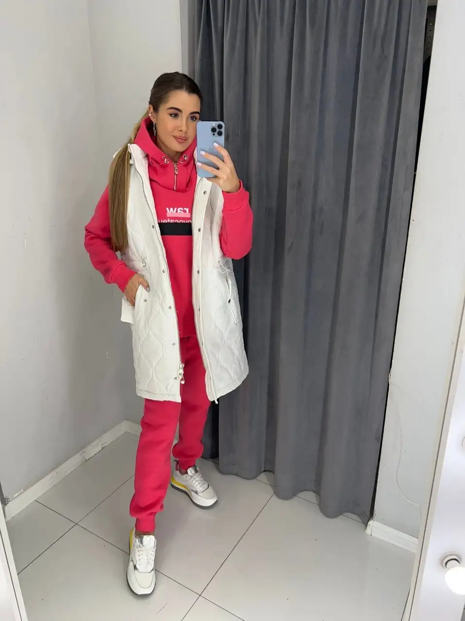 Спортивный костюм тройка на флисе - Спортивная одежда (Одежда) в Барнаул