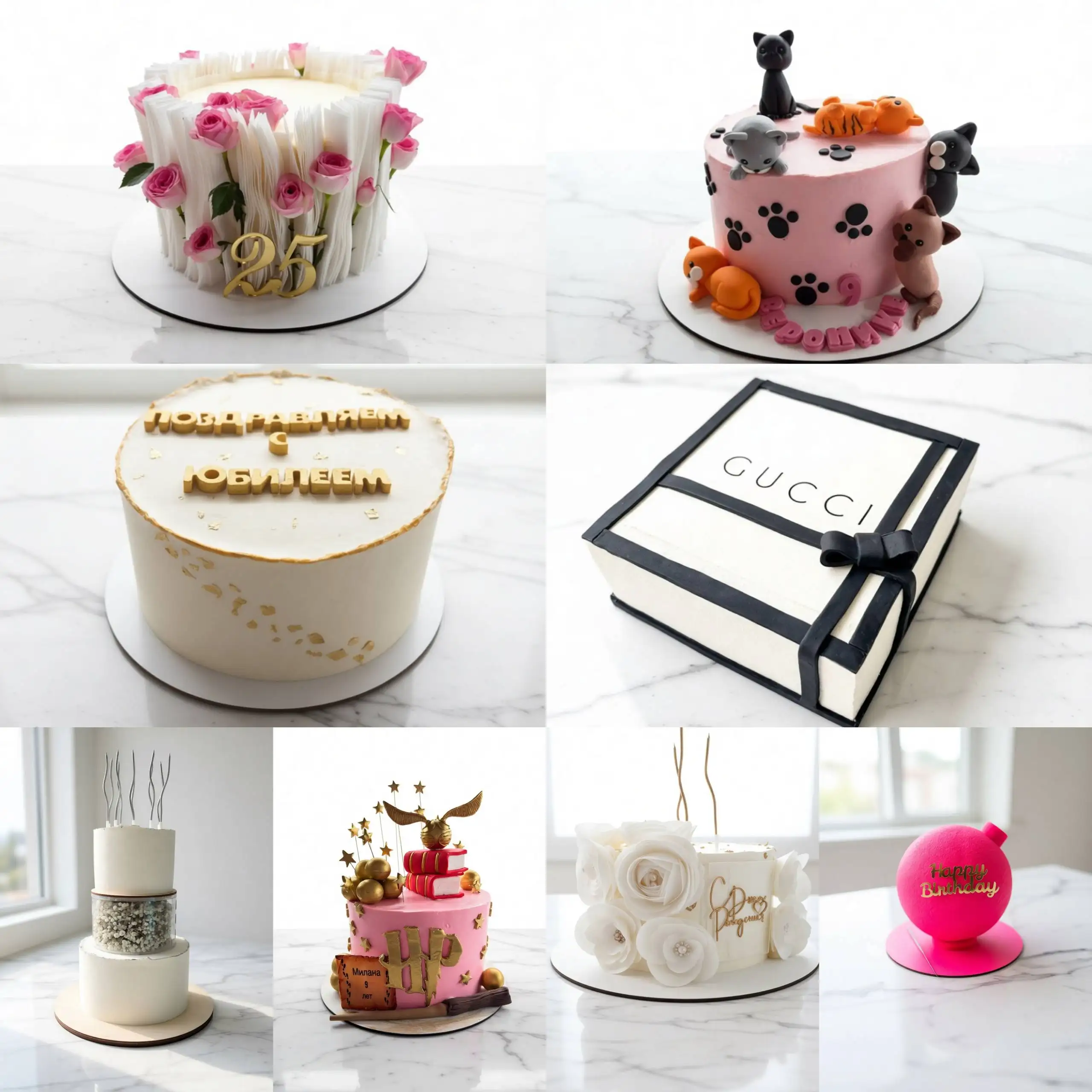 Индивидуальные торты на заказ в Барнауле - Кулинарные услуги (Услуги) в Барнаул