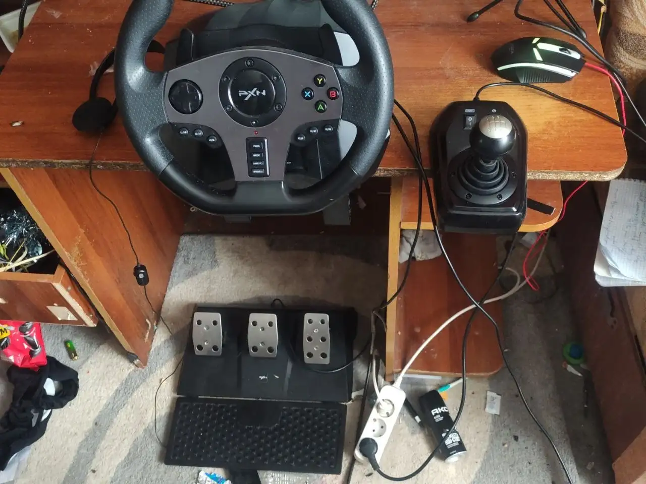 Продам игровой руль PXN v9 - Игровые аксессуары (Электроника) в Барнаул