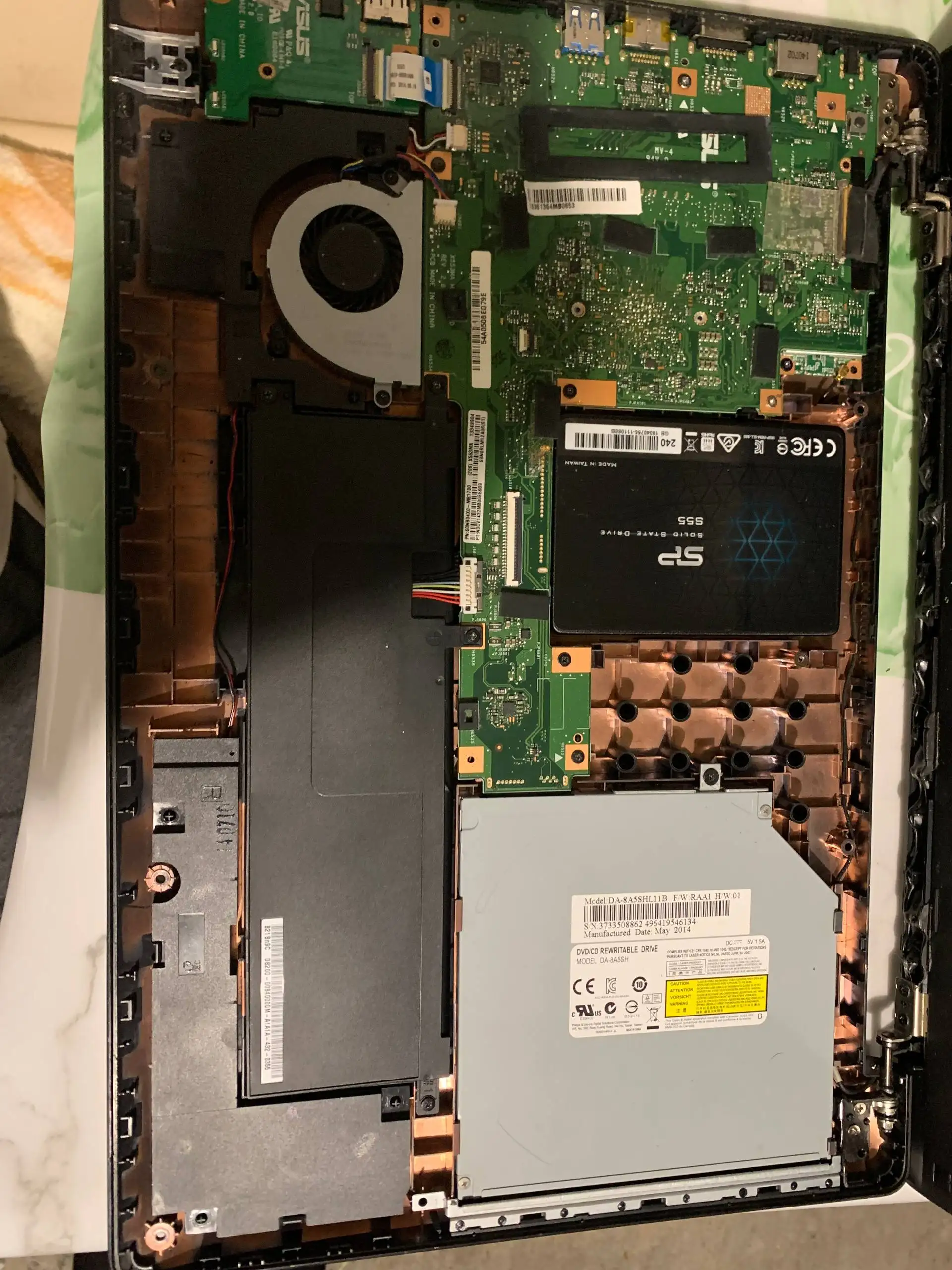 Asus x553m в нерабочем состоянии - Ноутбуки (Электроника) в Барнаул