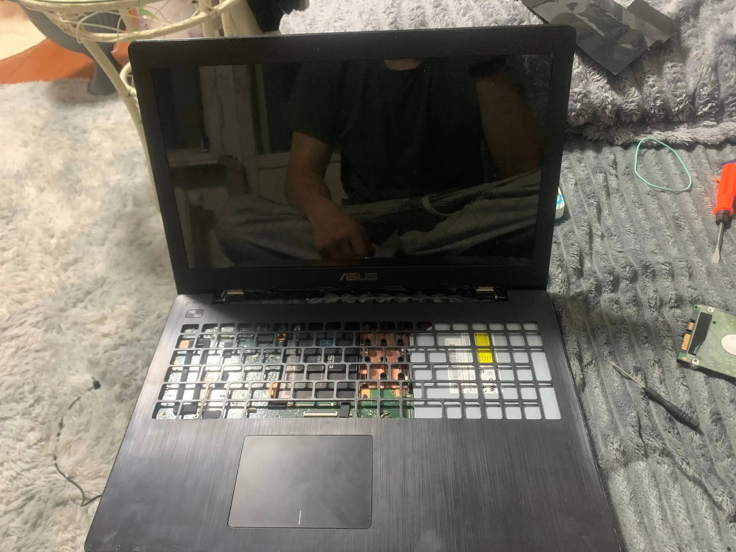 Asus x553m в нерабочем состоянии - Ноутбуки (Электроника) в Барнаул