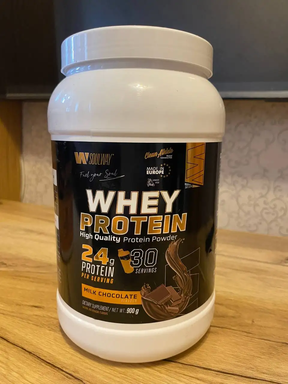 Протеин Whey Protein Soul Way молочный шоколад 900г - Красота и здоровье (Барахолка) в Барнаул