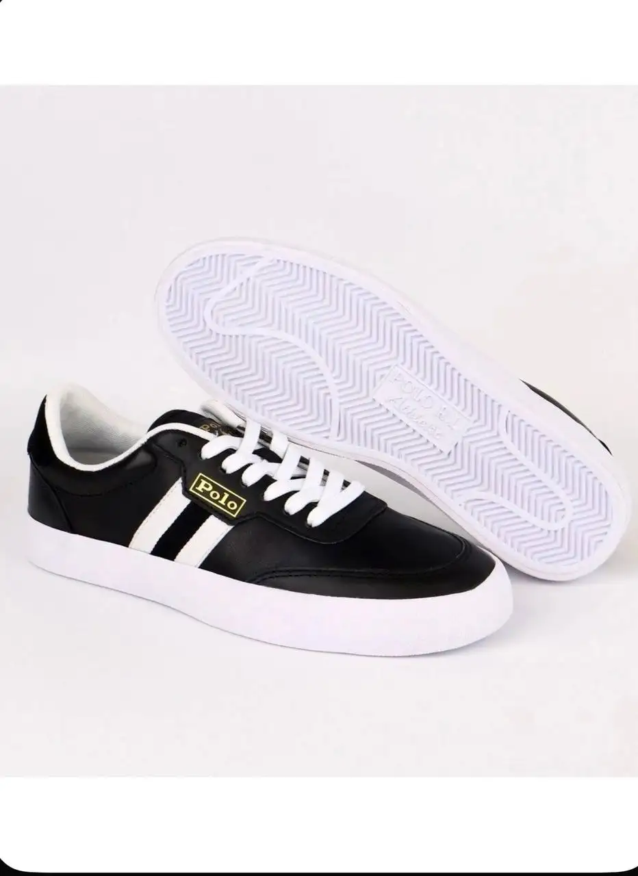 Кроссовки Polo Ralph Lauren новые оригинал (синие 40-44, черные кожаные 44-46) - Обувь (Одежда) в Барнаул