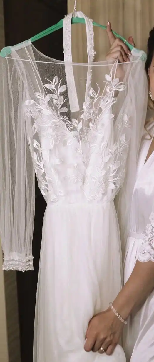 Продам свадебное платье после химчистки