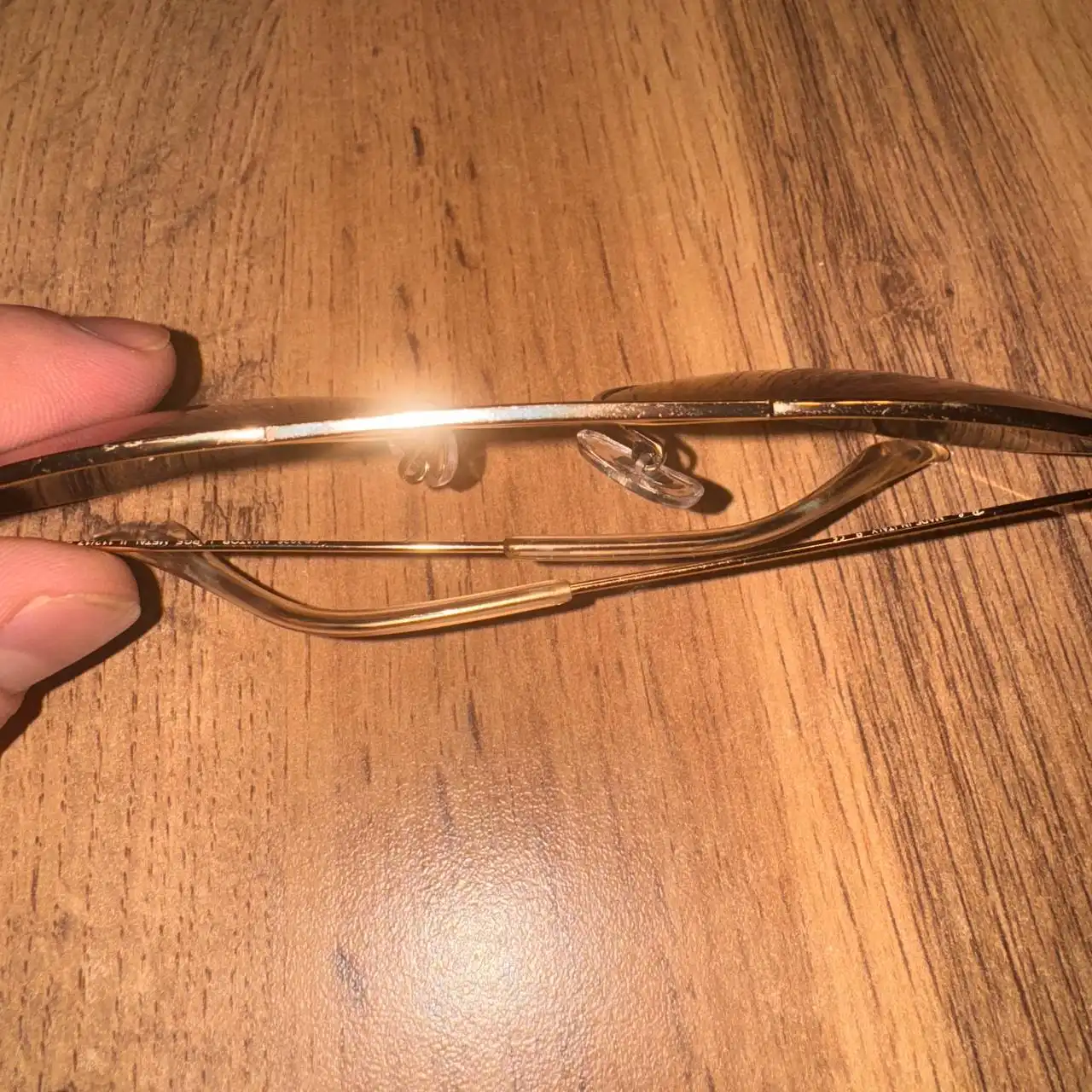 Очки RAY Ban оригинал цвет хамелеон с потертостями