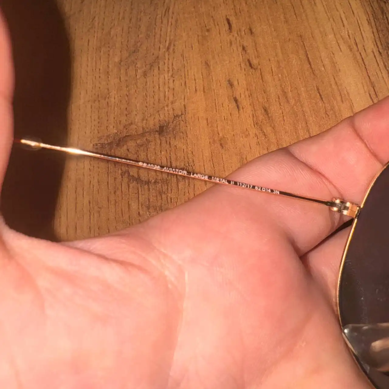 Очки RAY Ban оригинал цвет хамелеон с потертостями