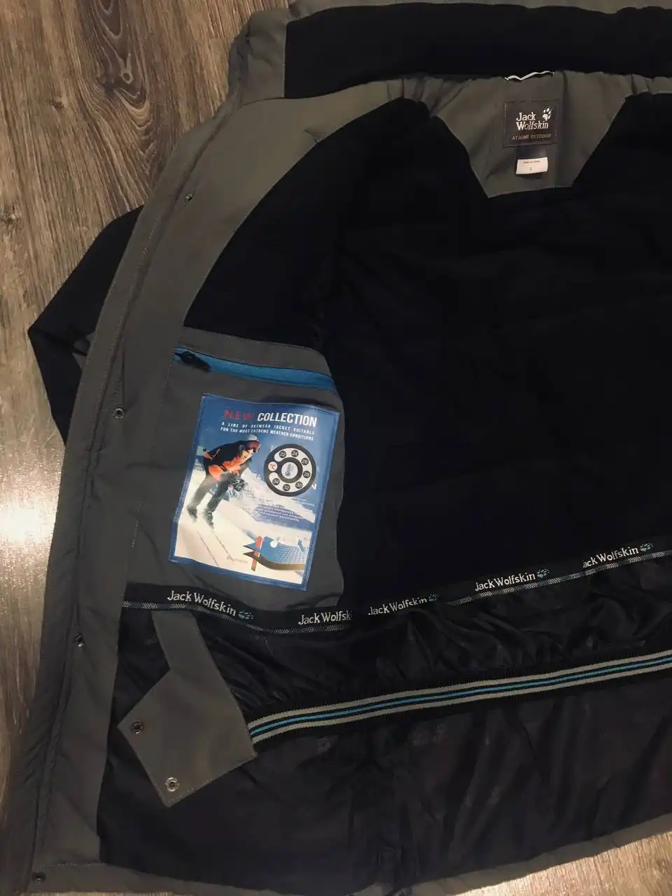 Куртка зимняя Jack Wolfskin размер L