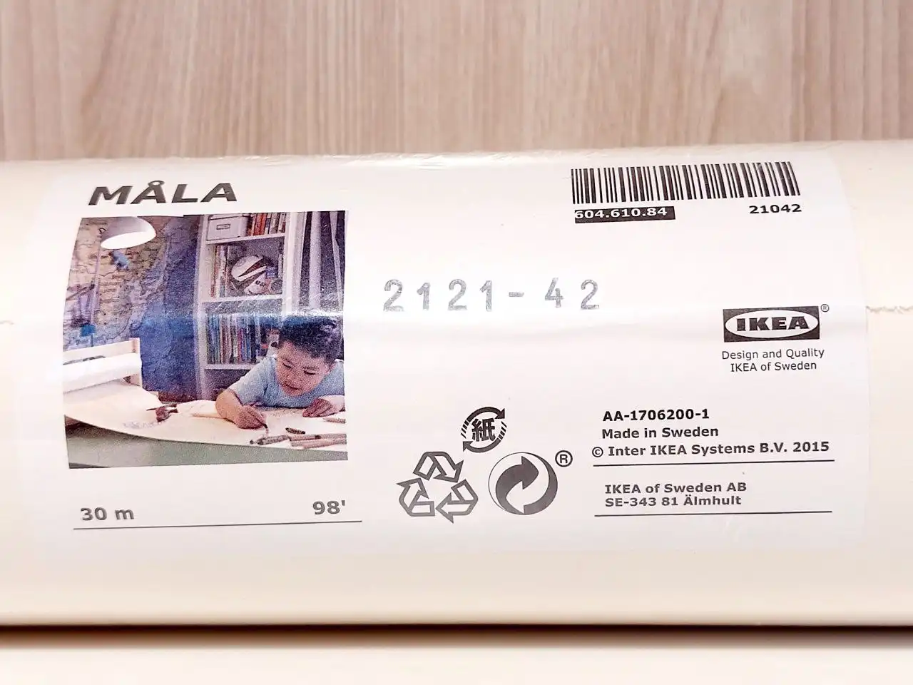 Рулон бумаги для рисования IKEA MALA