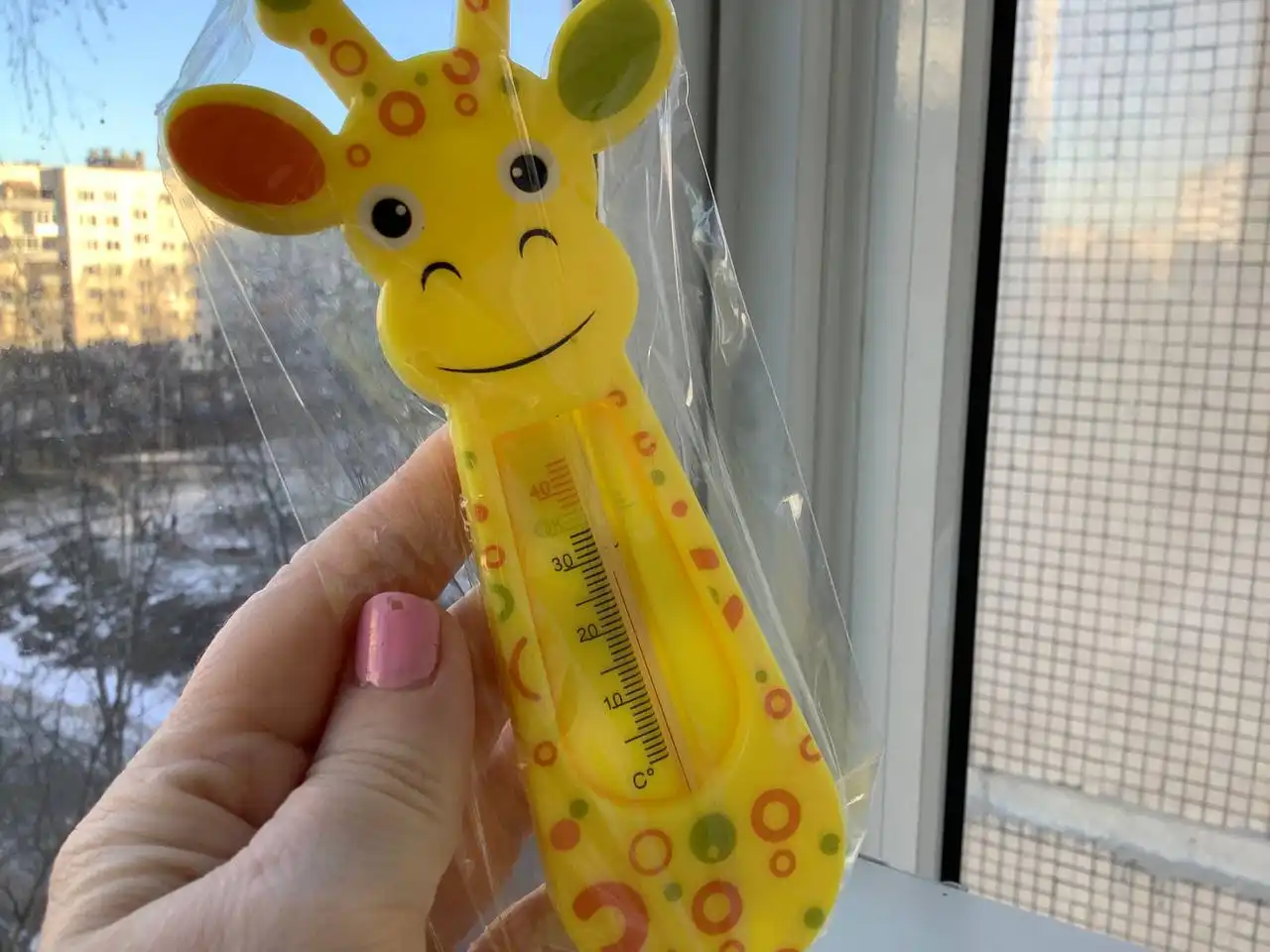 Продам детский термометр для воды Жирафик