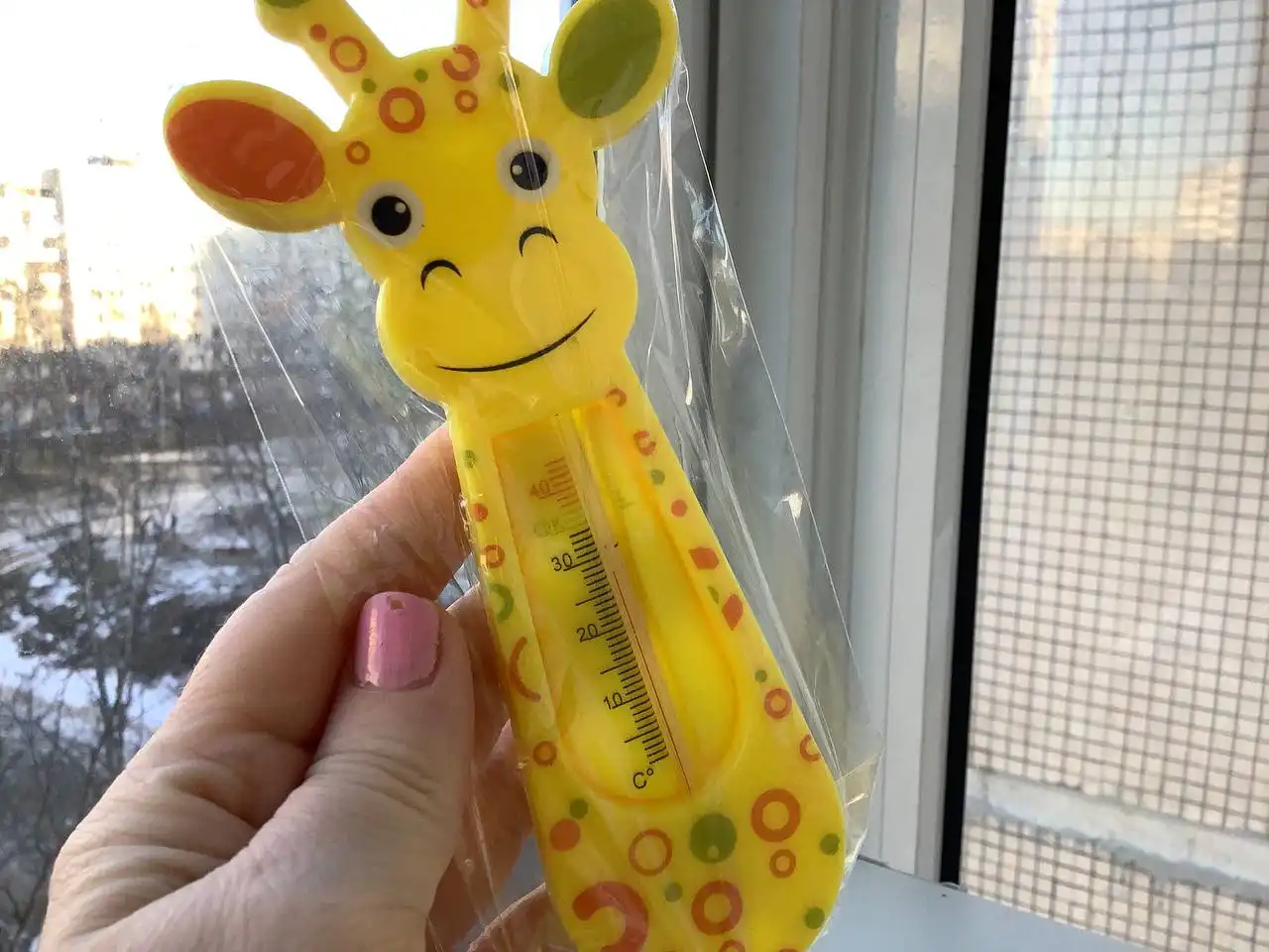 Продам детский термометр для воды Жирафик