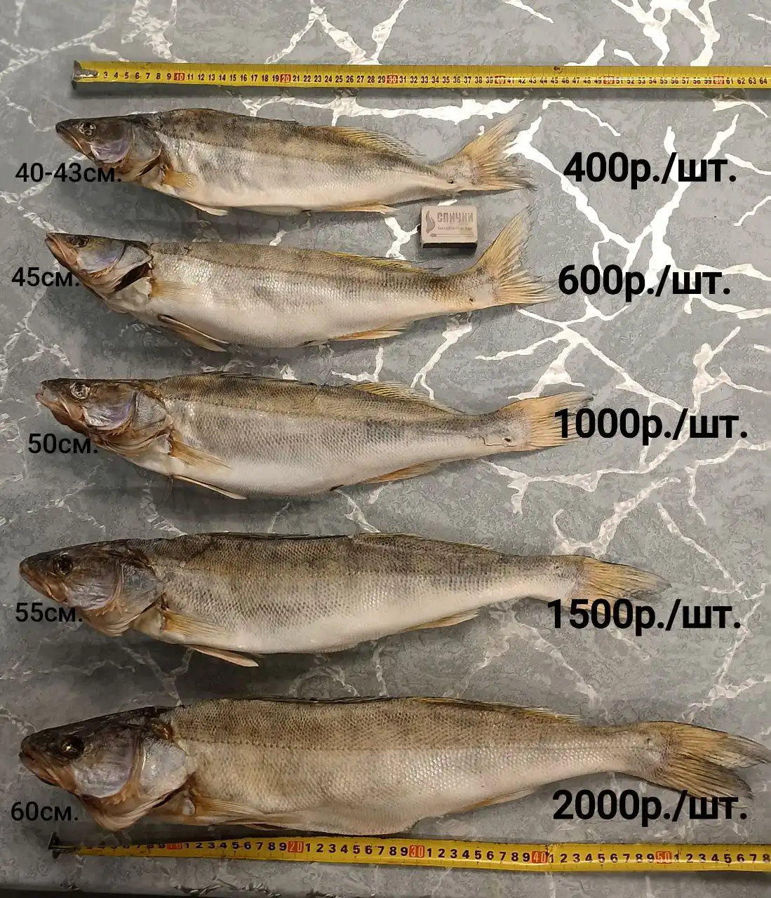 Вяленый Азовский судак домашнего посола