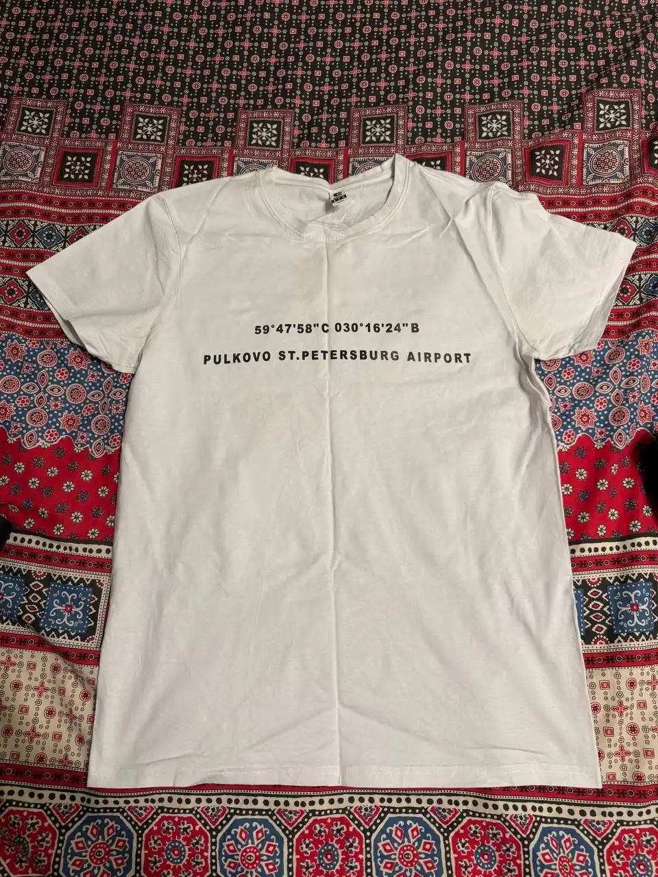 Бесплатная футболка Пулково размер L за отзыв