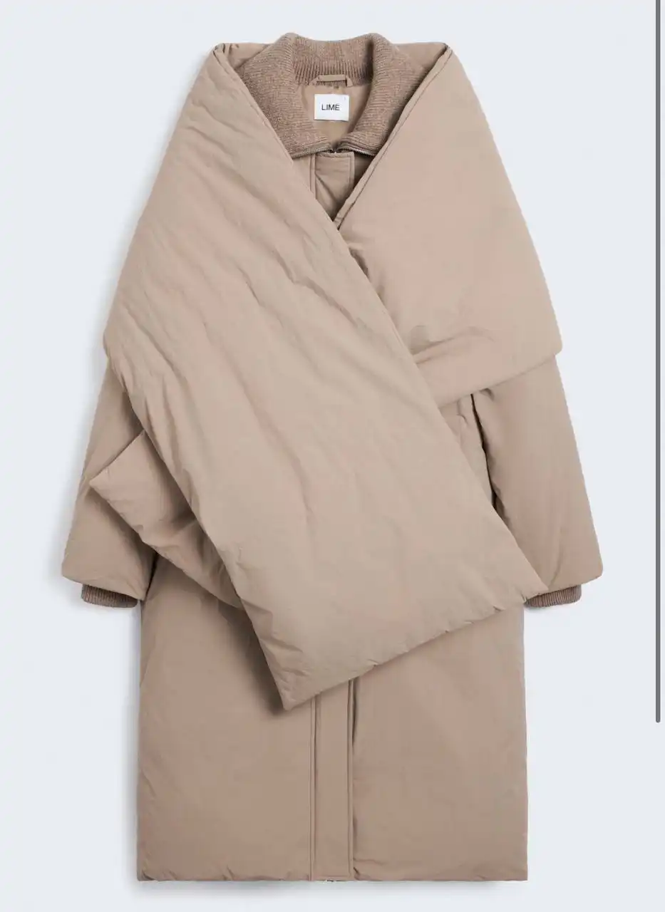 Зимнее пальто оверсайз LIME M