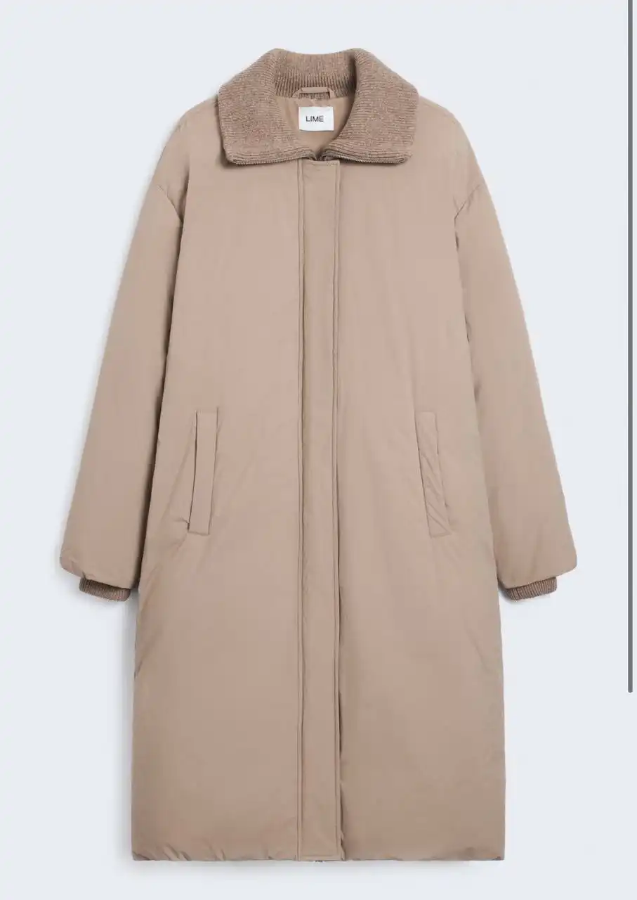 Зимнее пальто оверсайз LIME M