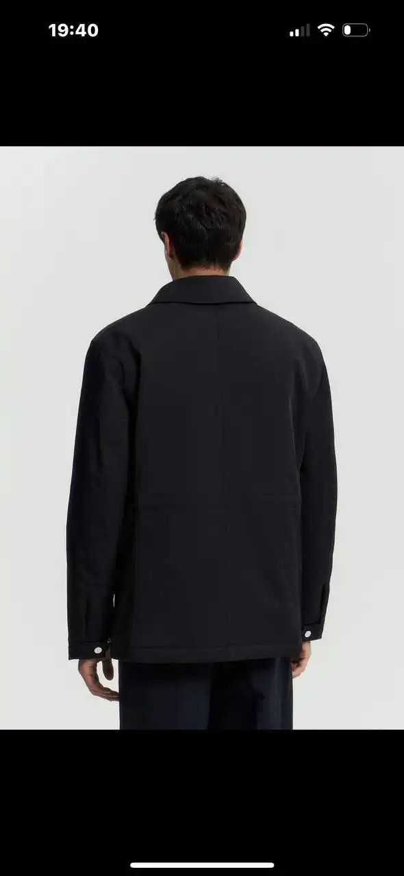 Утепленная куртка Lime черного цвета размер М (48)