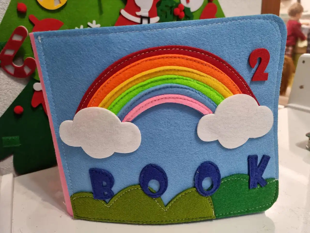 Книжка из фетра в новом состоянии