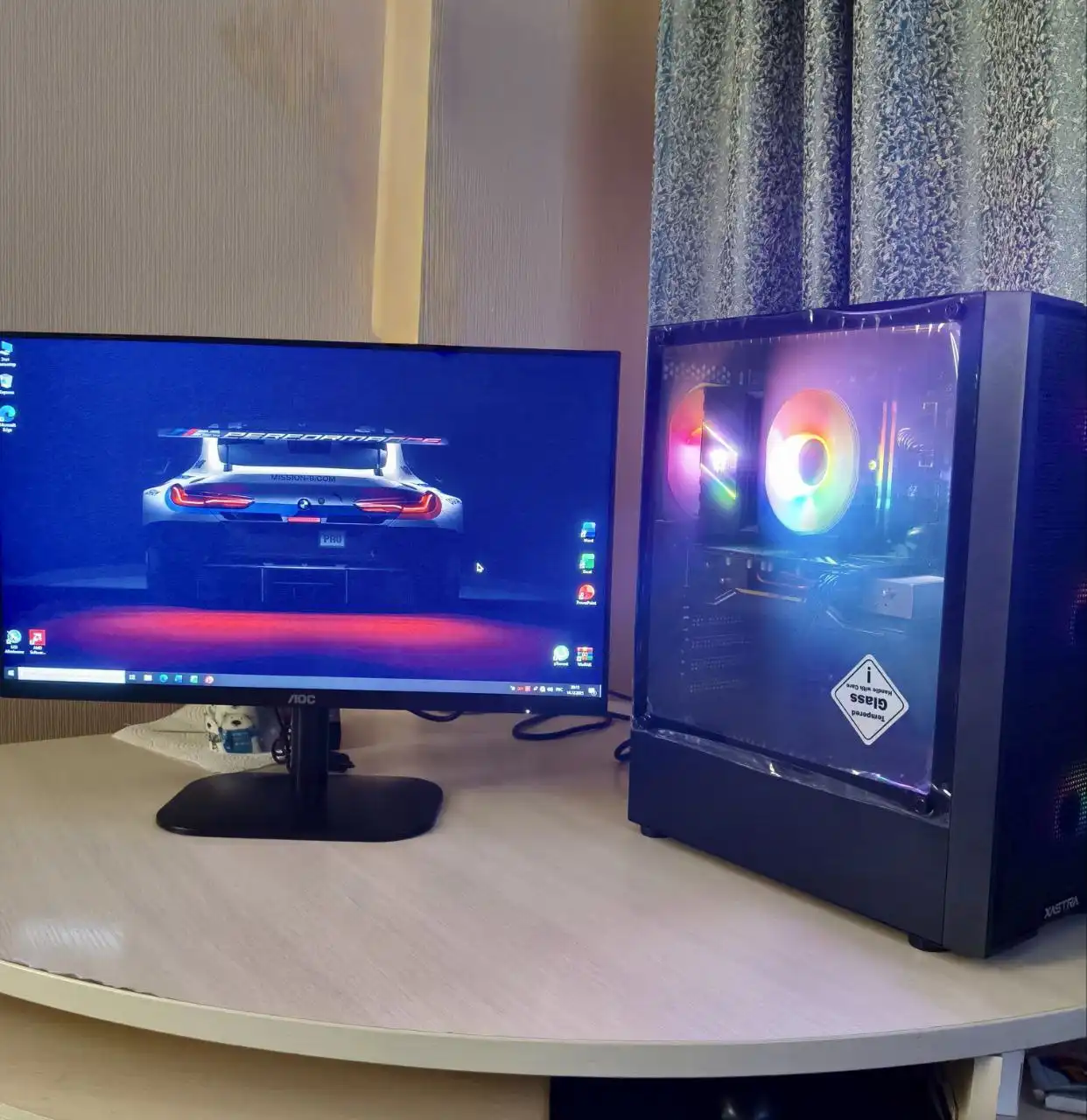 Игровой ПК с Intel i3-12100F и RX 5600 XT