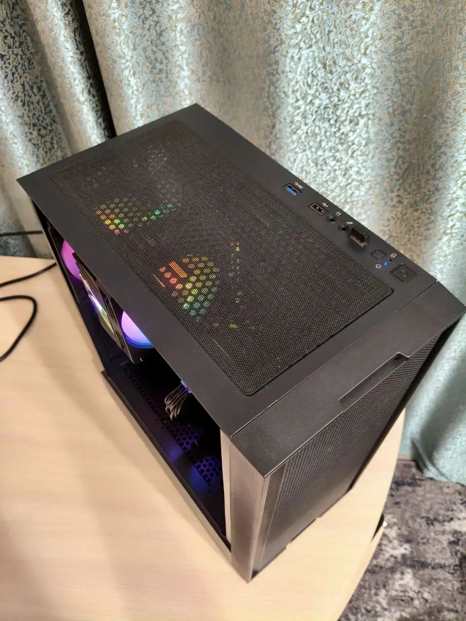 Игровой ПК с Intel i3-12100F и RX 5600 XT