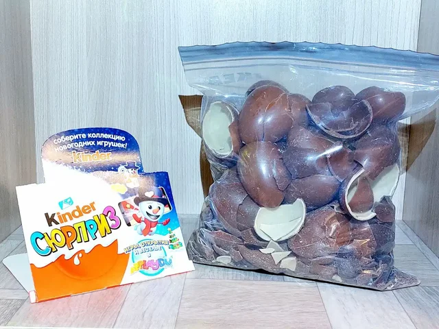 Молочный шоколад из шоколадных яиц Киндер сюрприз - Хобби и отдых в Санкт-Петербург