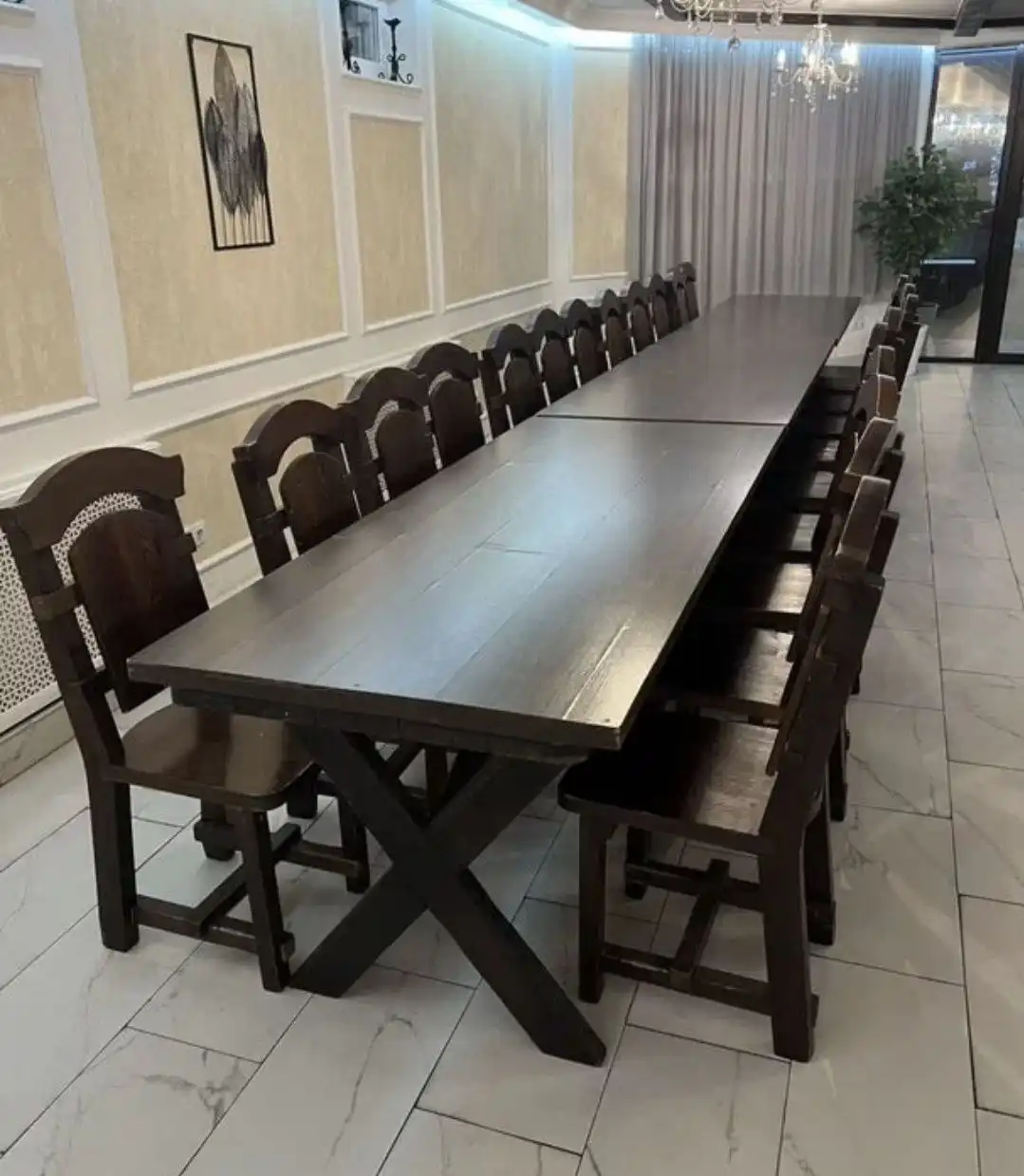 Продажа БУ стульев ручной работы и стола