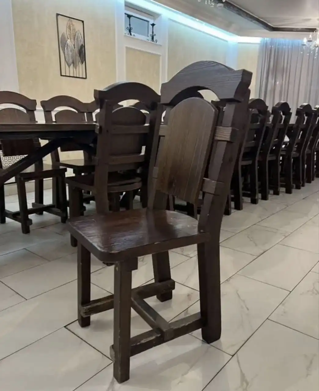 Продажа БУ стульев ручной работы и стола