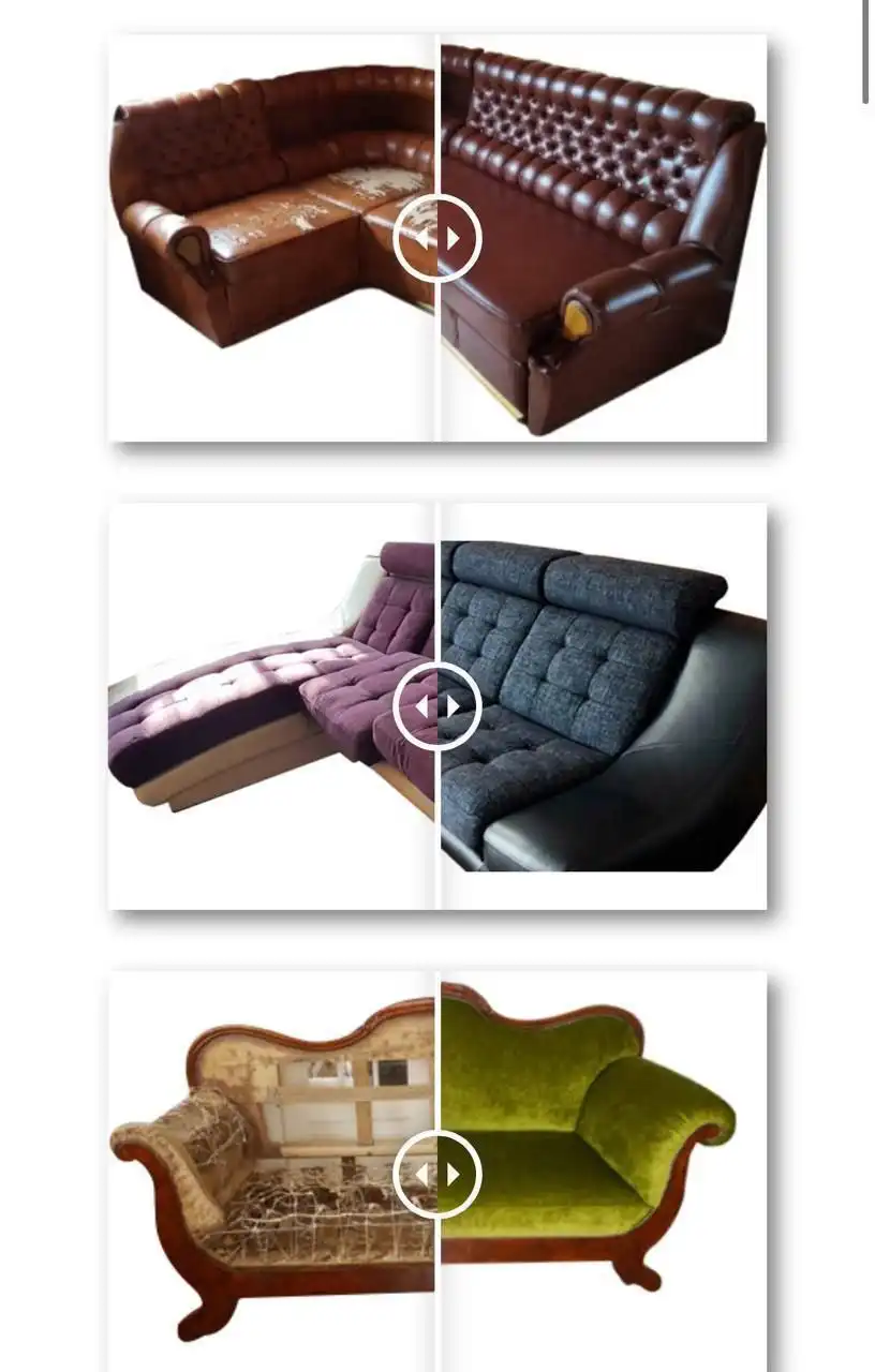 Перетяжка и ремонт мебели Икона Стиля