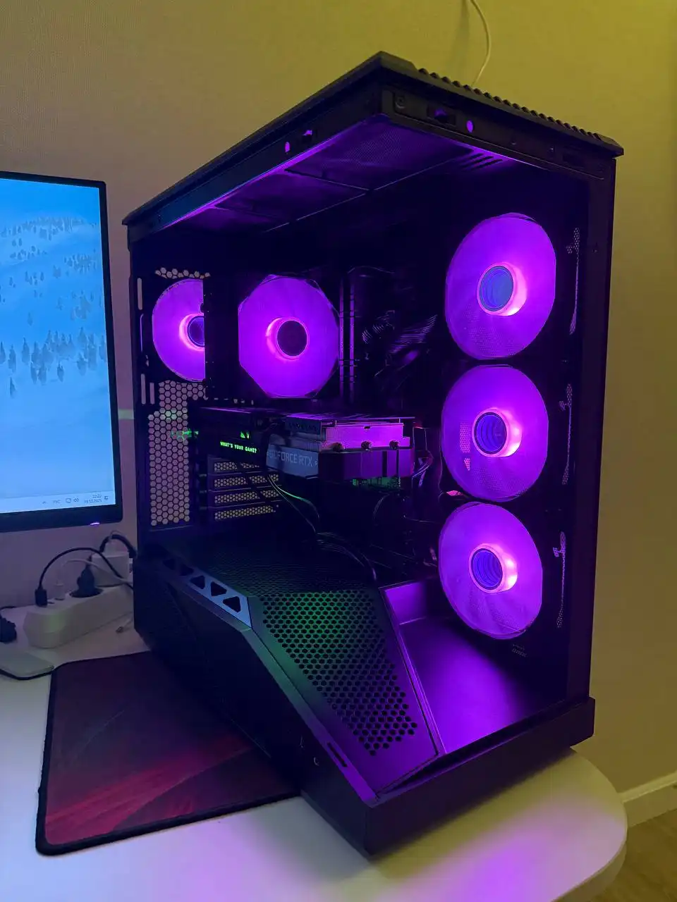 Продажа мощного игрового компьютера с гарантией