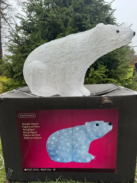 Новогодние светодиодные медведи для улицы или под елку - частное объявление в Санкт-Петербург