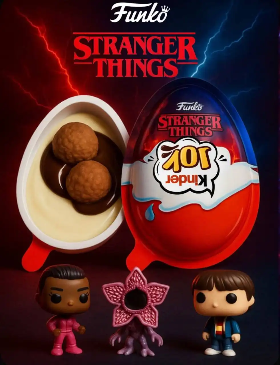 Kinder Joy Stranger Things Польша