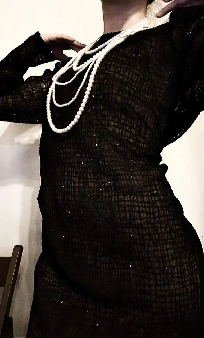 Платье с пайетками размер 44-48