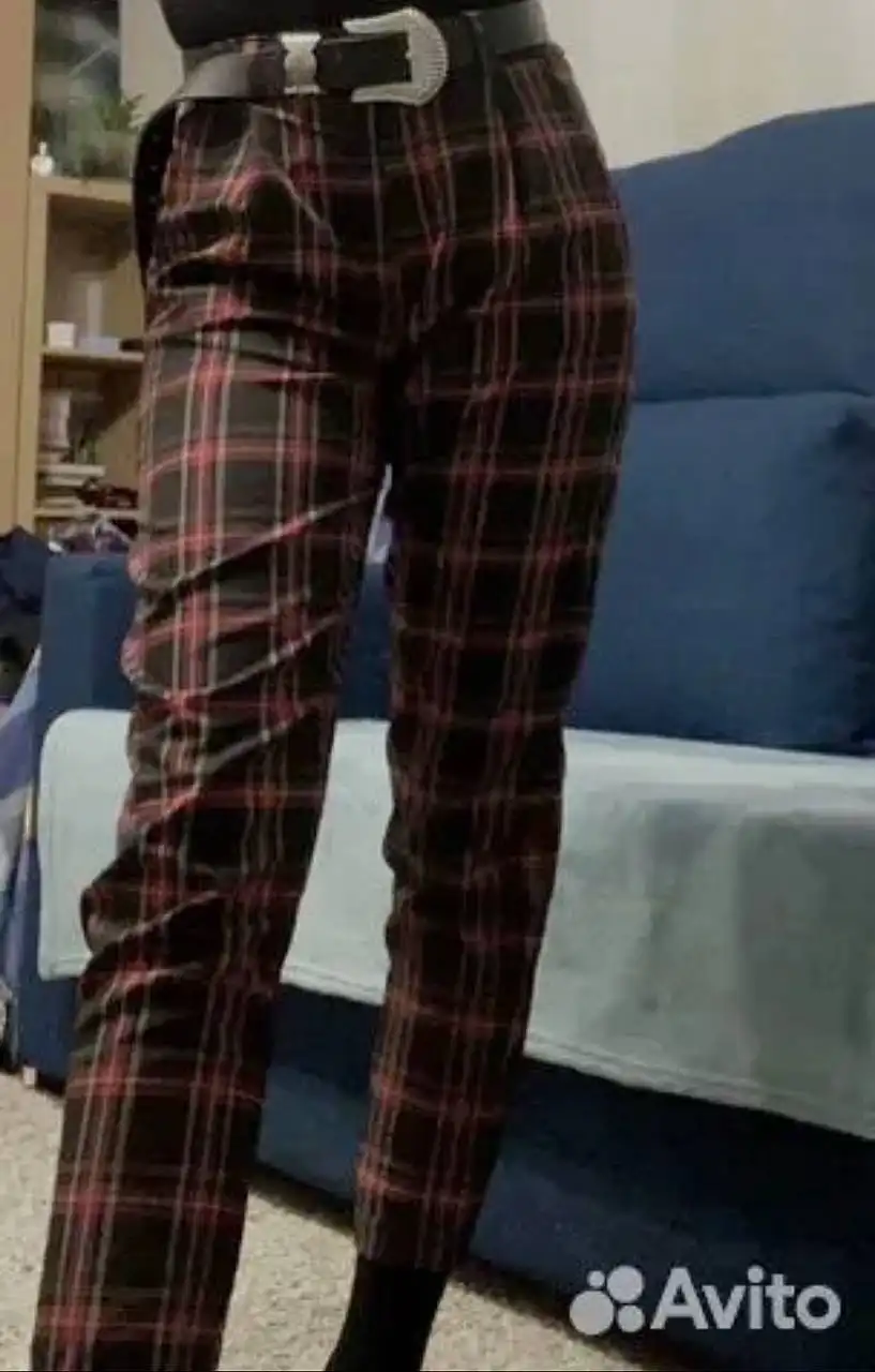 Брюки в клетку размер XS - Брюки (Одежда) в Санкт-Петербург
