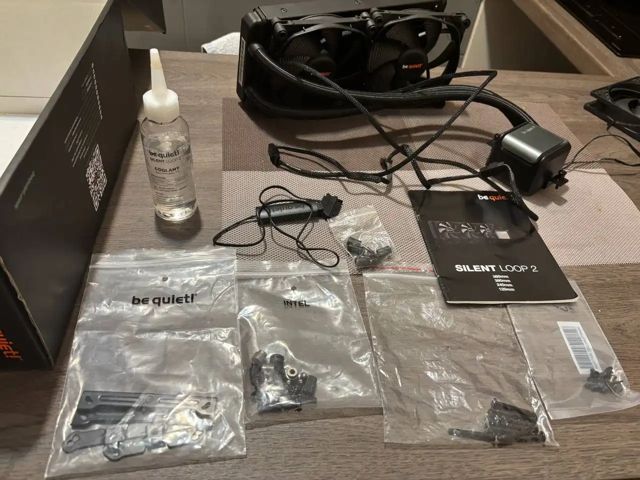 Продам систему водяного охлаждения Be Quiet Silent Loop 2 240мм - Компьютерные комплектующие (Электроника) в Санкт-Петербург