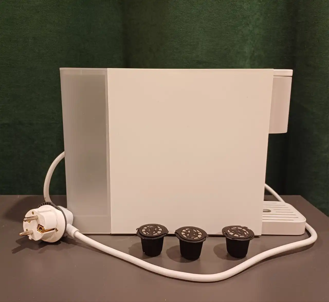 Капсульная кофемашинка Xiaomi с 3 многоразовыми капсулами - Кофемашины (Электроника) в Санкт-Петербург