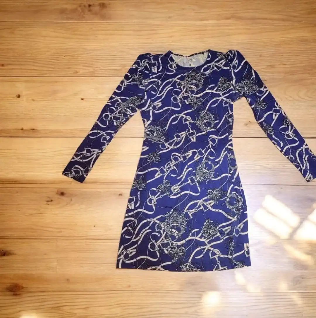 Синее платье и платье в ромбик - Платья (Одежда) в Санкт-Петербург