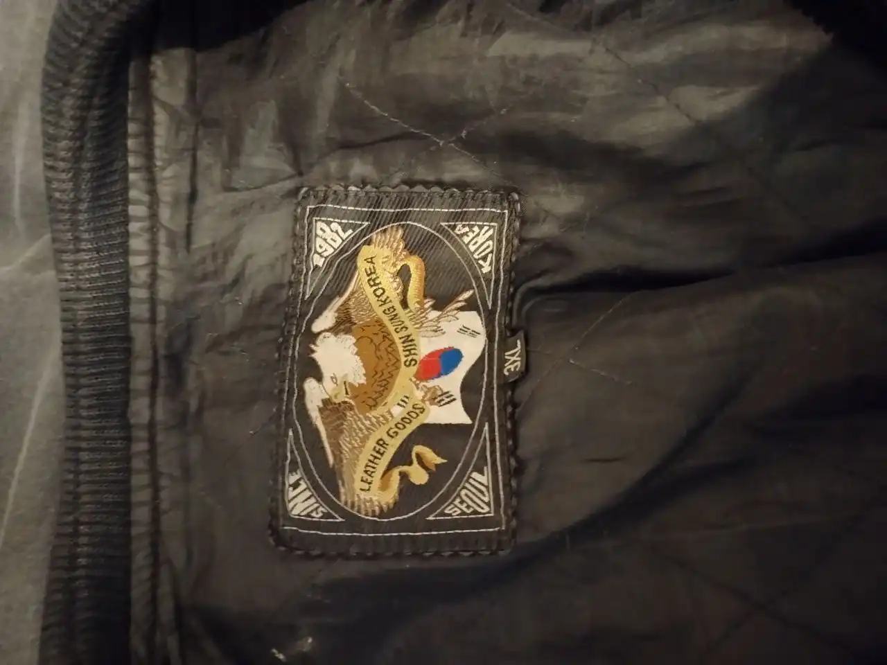 Винтажный пилотный бомбер 90-х из Кореи